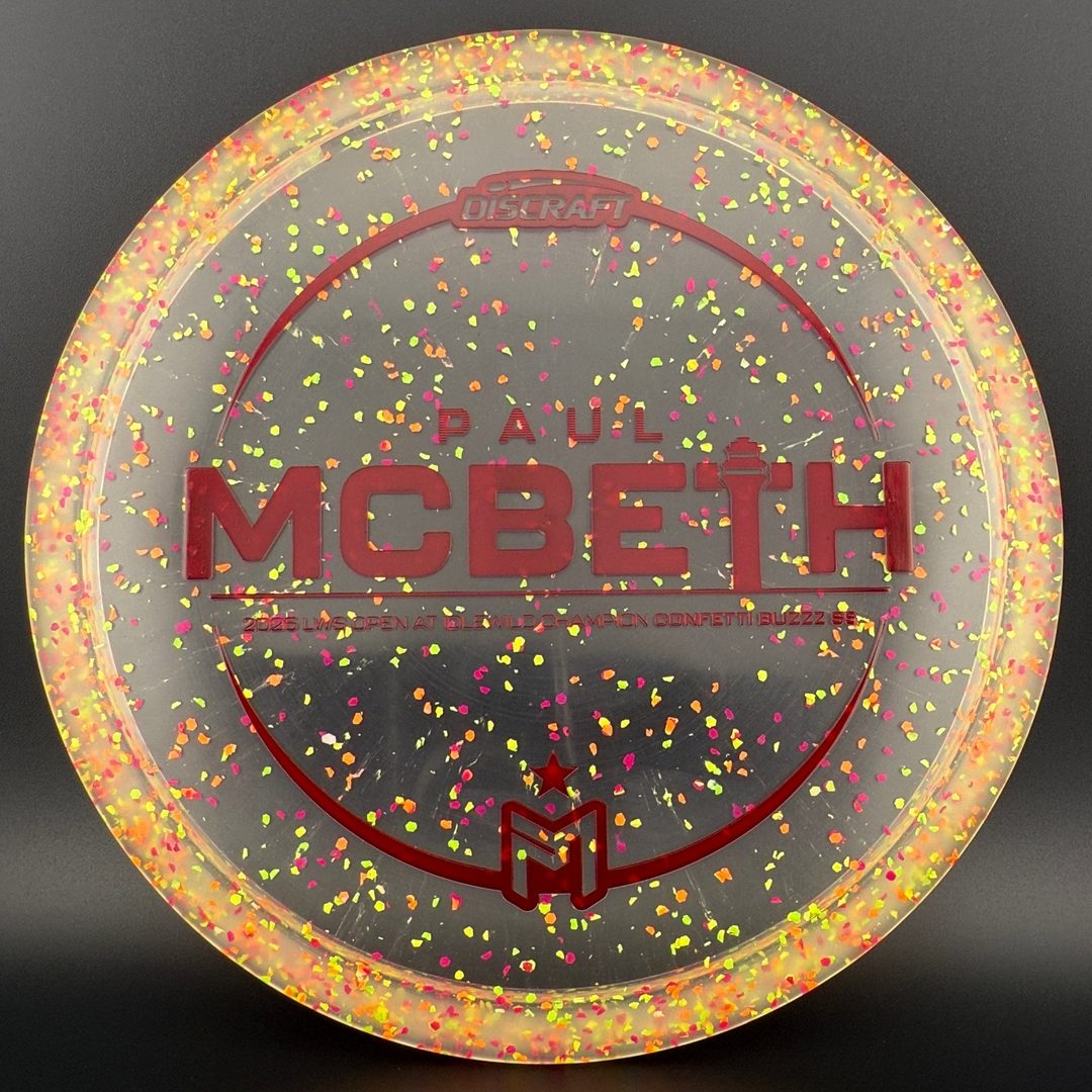 Confetti Z Buzzz SS - Paul McBeth 2025 LWS Open Discraft