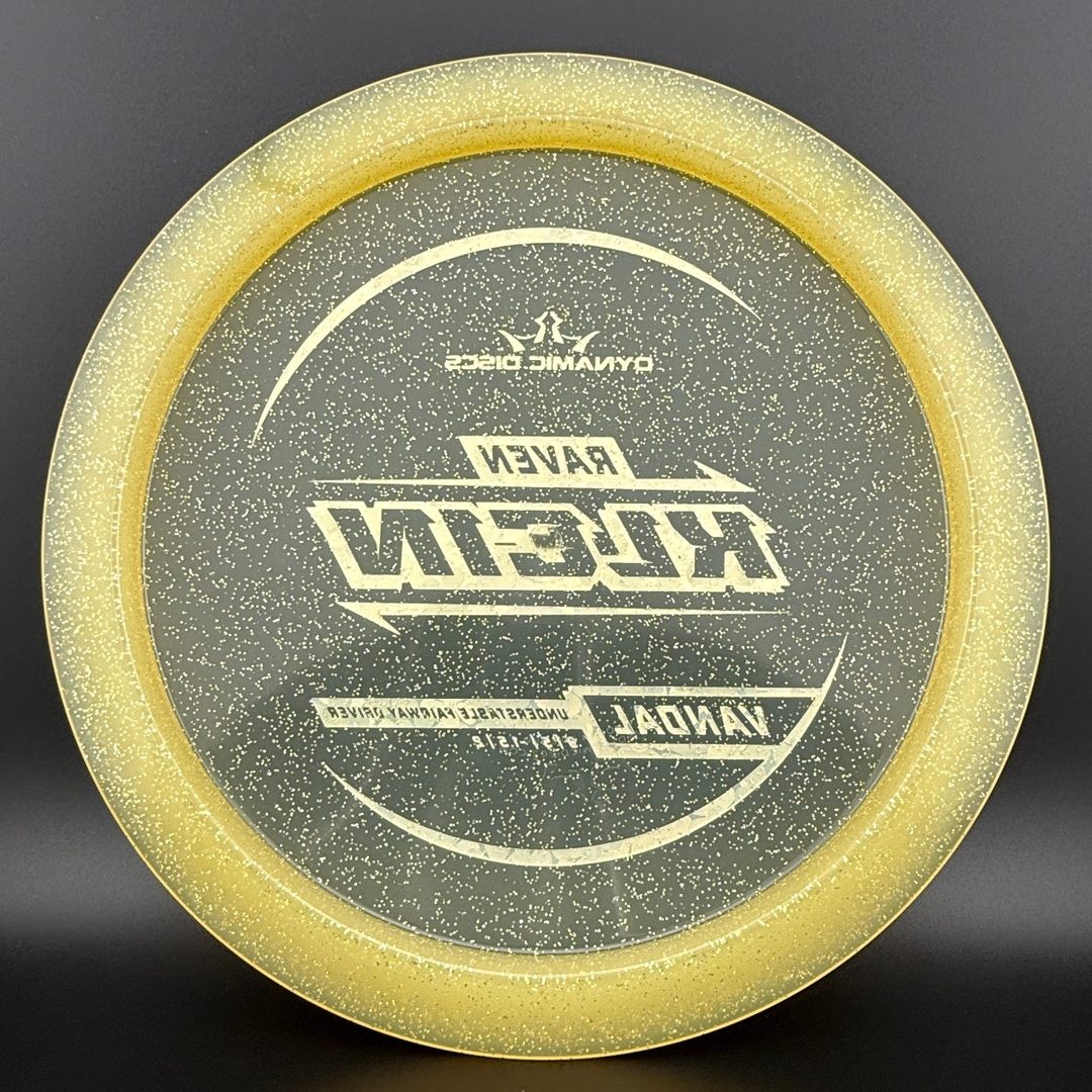 Lucid Gold Metal Flake Vandal - Raven Klein 2025 Team Series Dynamic Discs