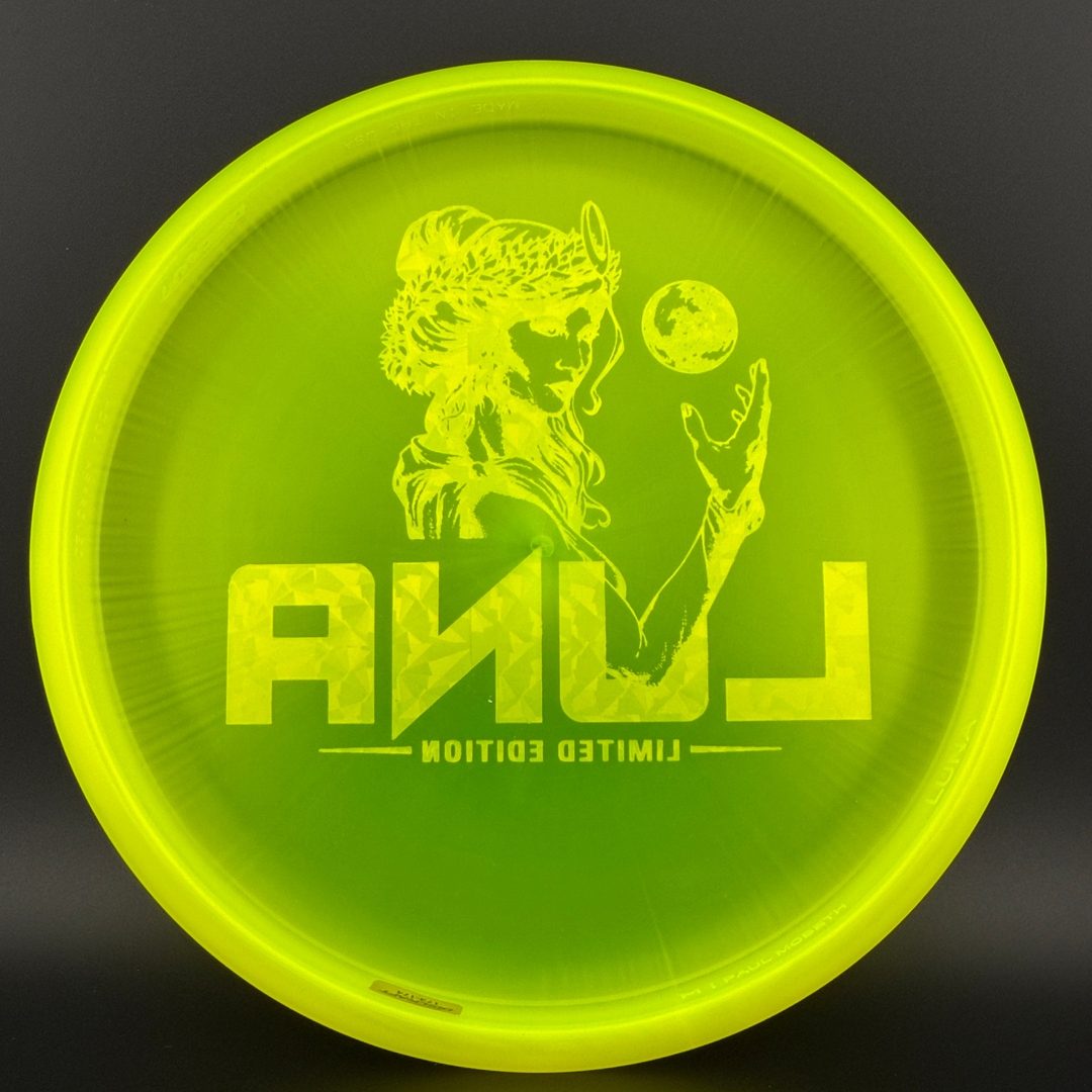 Z Luna - Limited Edition Paul McBeth - Pearly 2022 Run! Discraft