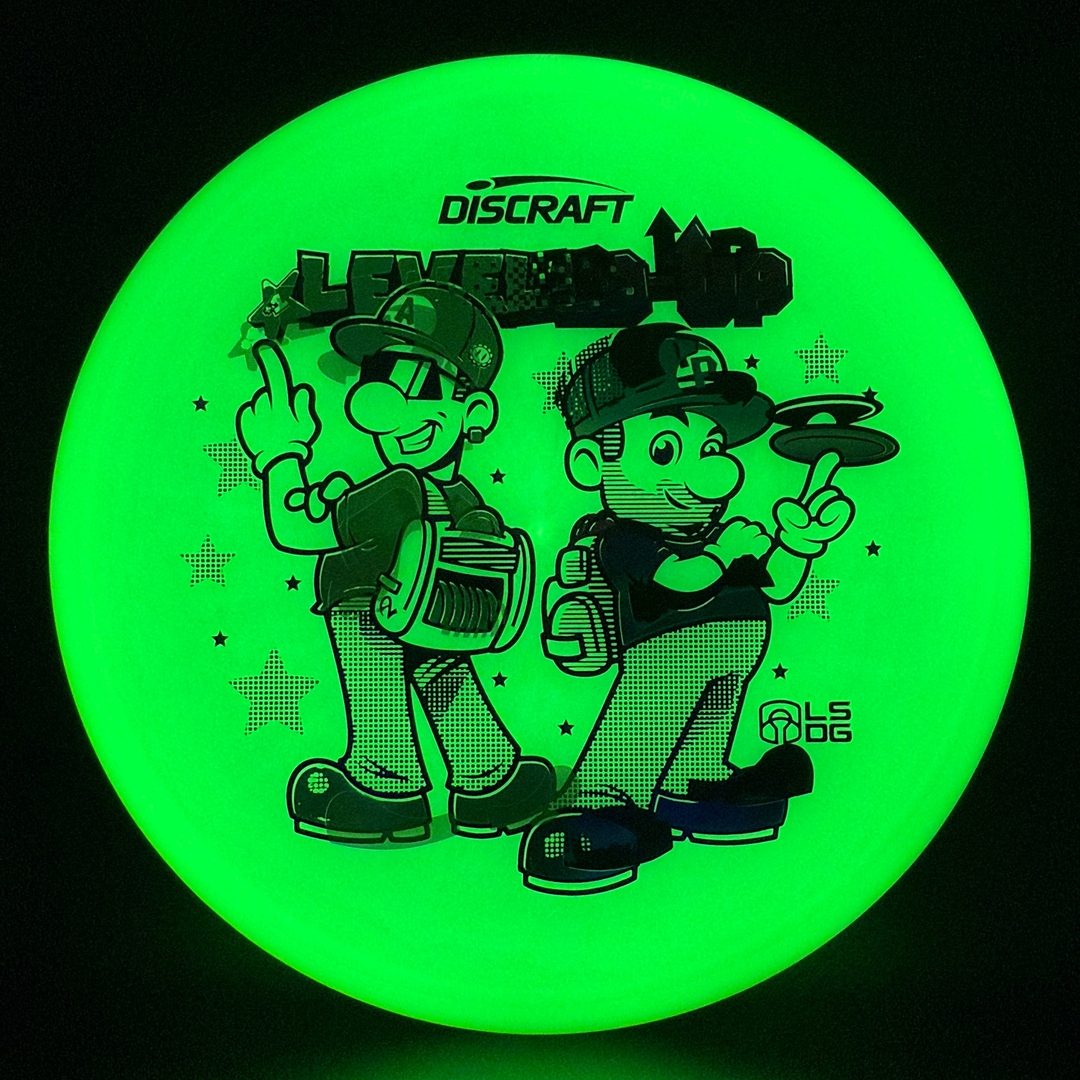 Mega Glo Luna - Leveled-Up Misprints - McBeth & Barela Discraft