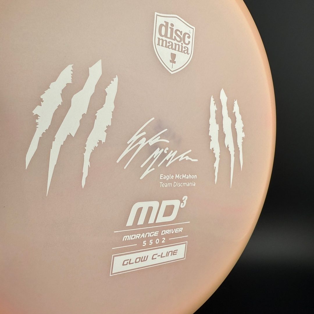 Glow C-Line MD3 - 5502 Claw Run Penned Eagle McMahon Sig Series Discmania