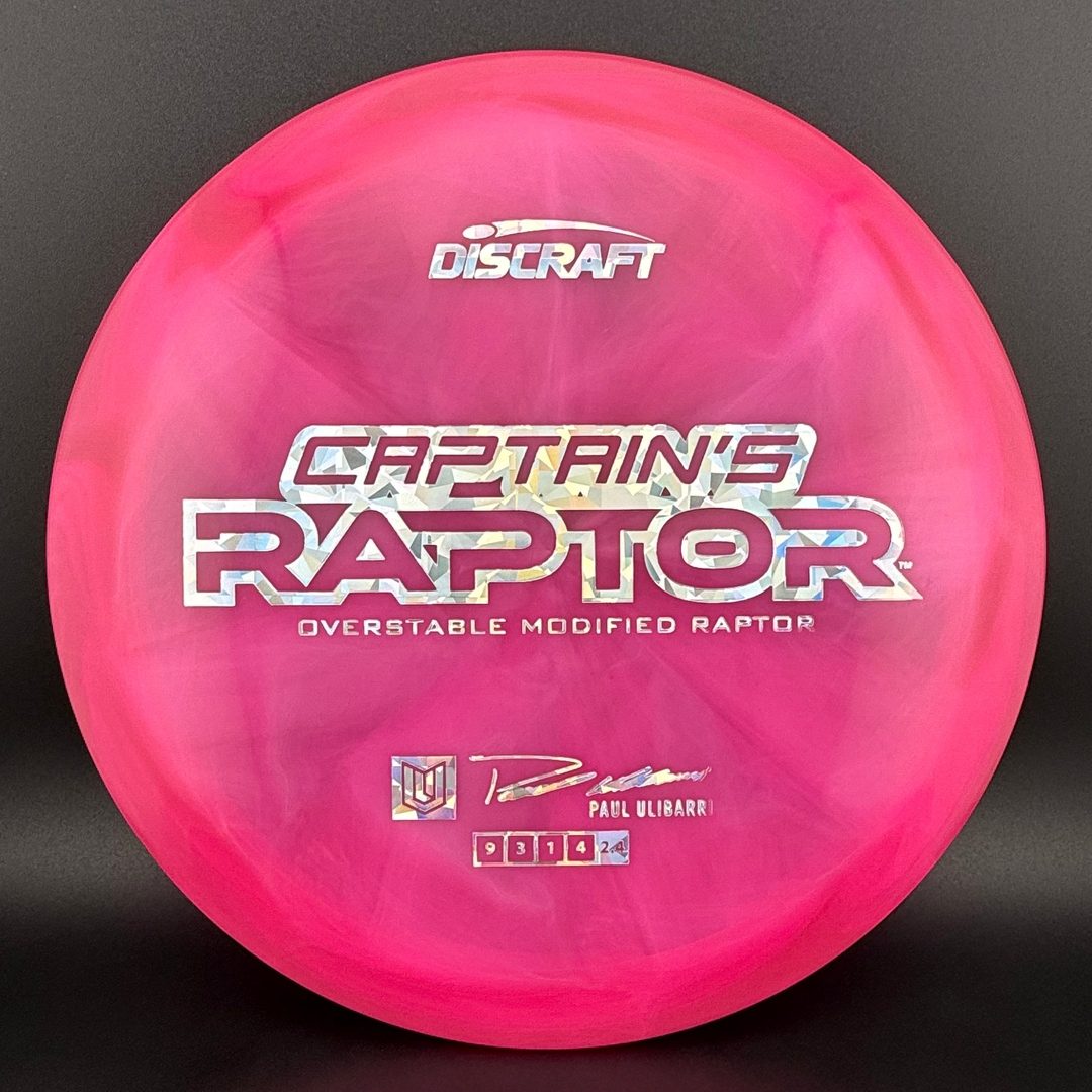 Special Z Blend Captain's Raptor - Paul Ulibarri 2025 Signature Series Discraft