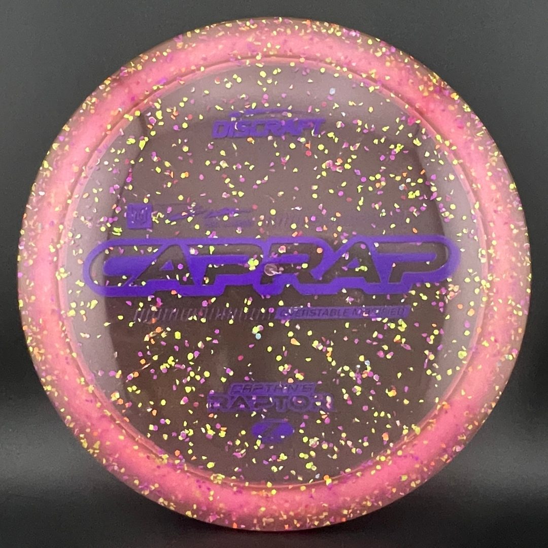 Confetti Z Captain's Raptor - Paul Ulibarri 2026 Discraft