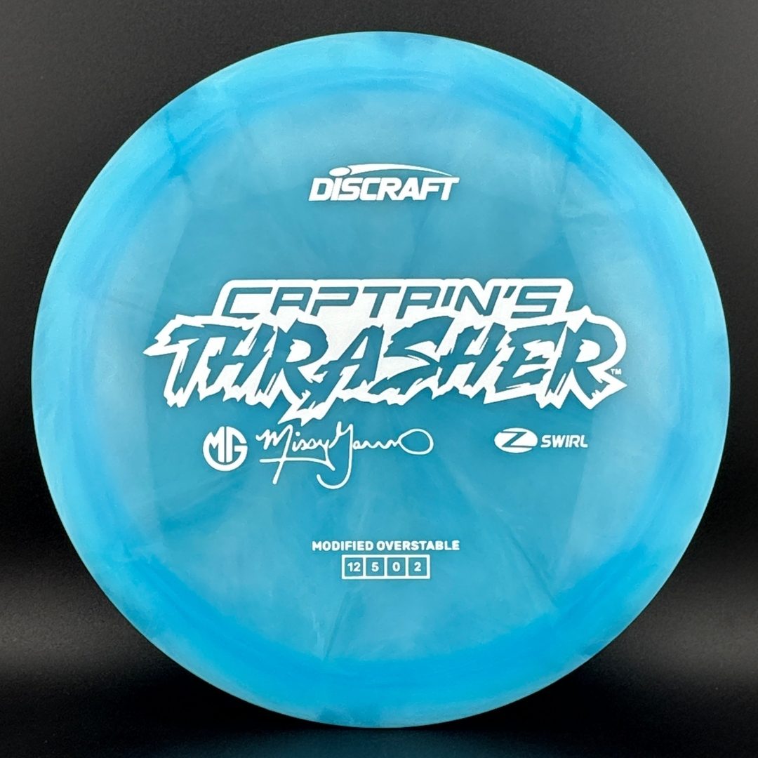 Swirly Z Captain's Thrasher - Missy Gannon 2026 Discraft