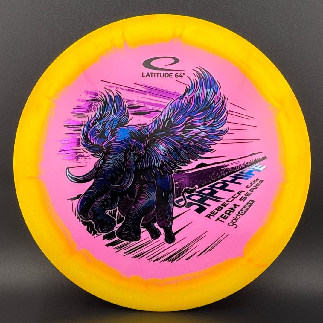 Gold Orbit Sapphire - Rebecca Cox 2026 Tour Series Latitude 64