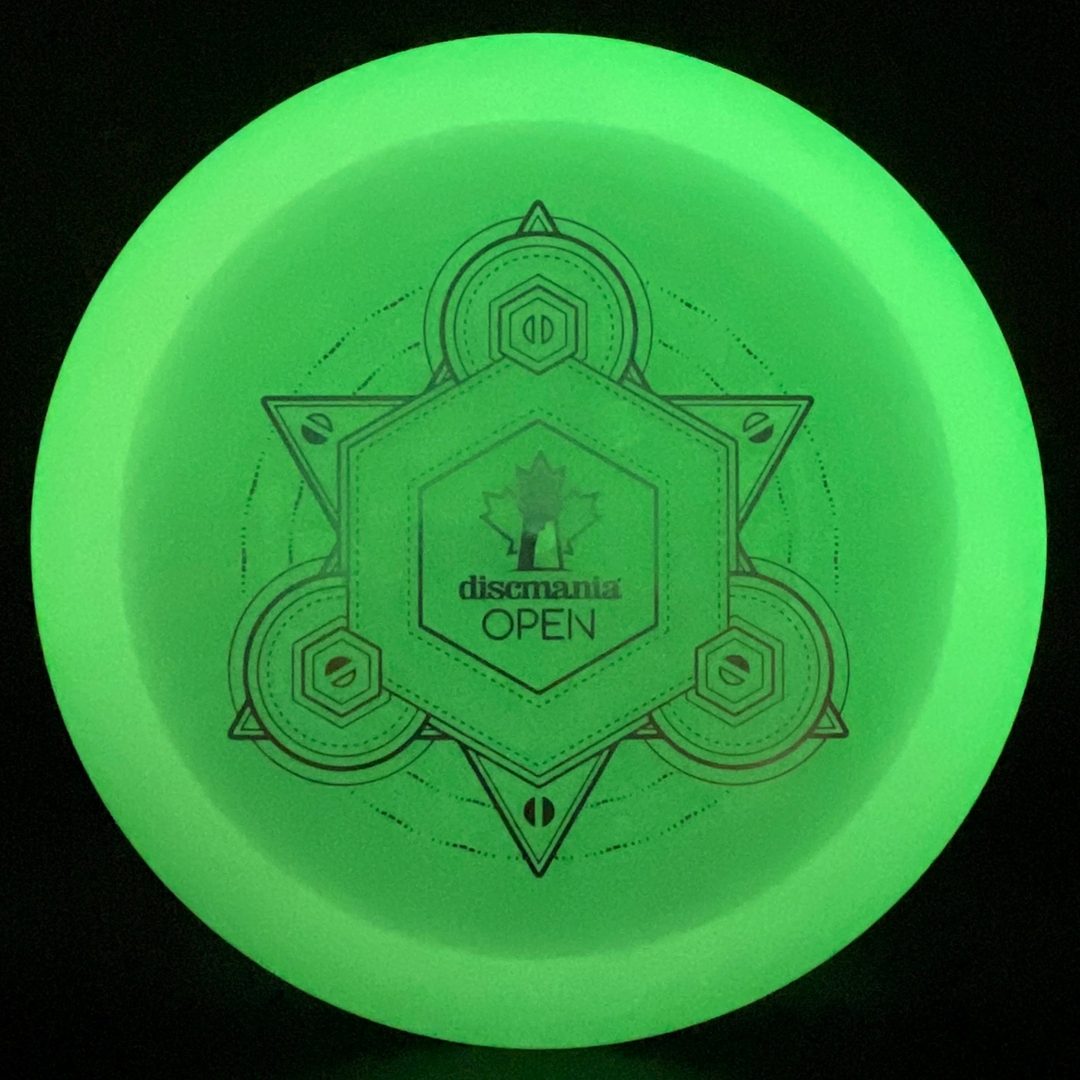 Color Glow C-Line FD3 First Run - Discmania Open Discmania