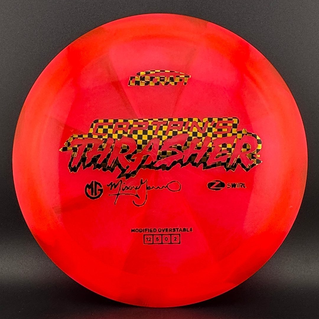 Swirly Z Captain's Thrasher - Missy Gannon 2026 Discraft