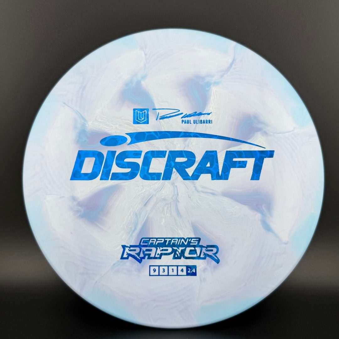 ESP Swirl Captain's Raptor - 2022 Paul Ulibarri Edition Discraft