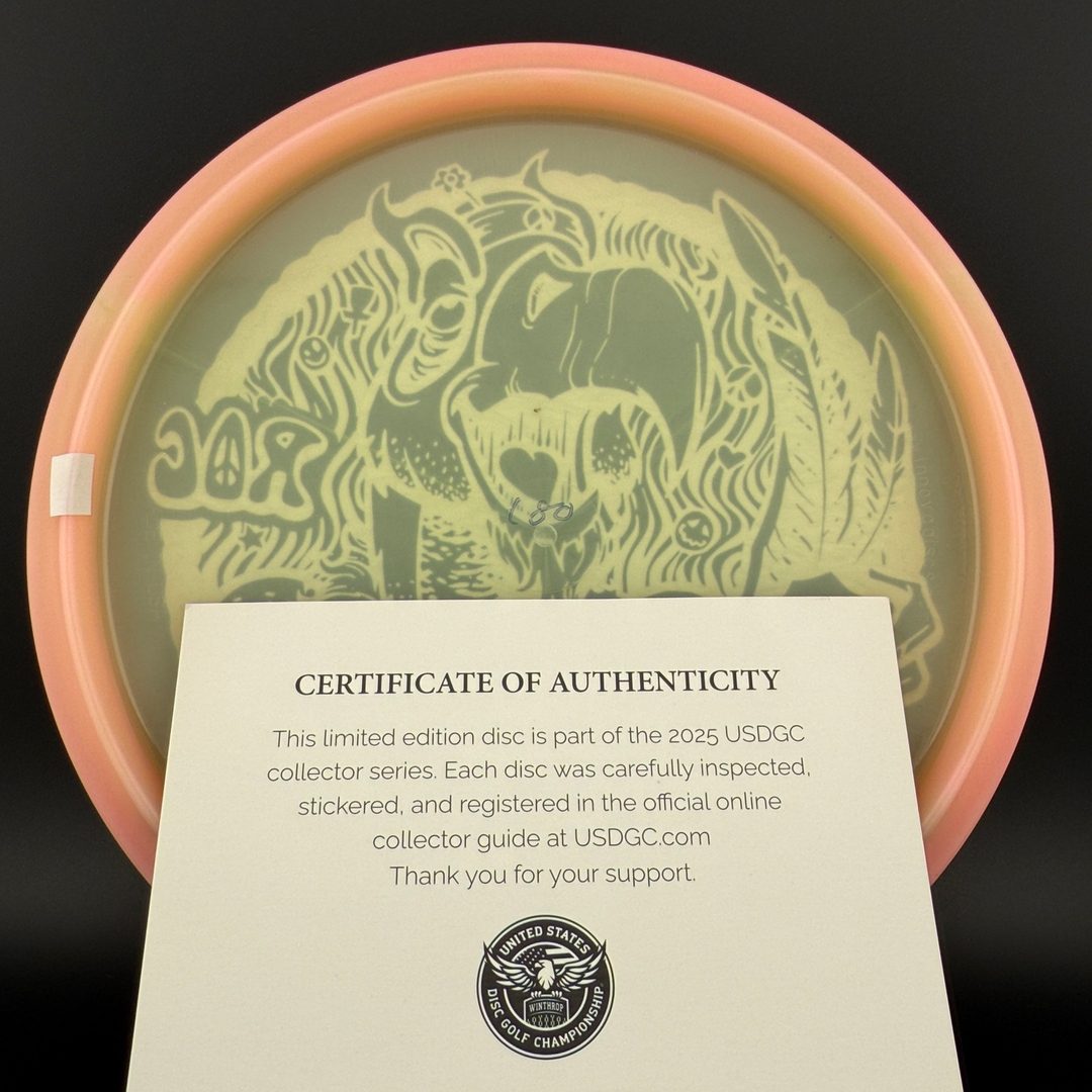 Proto Glow Halo Champion Roc3 - Peace Bird USDGC 2025 Innova