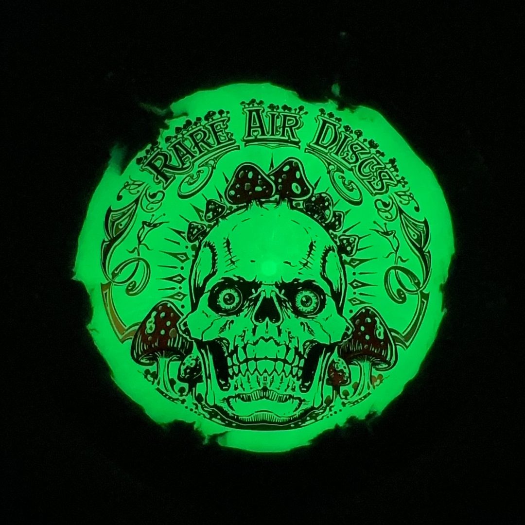 Glow Retina Chemtrail -Crushin' Amanitas by Manny Trujillo Doomsday Discs