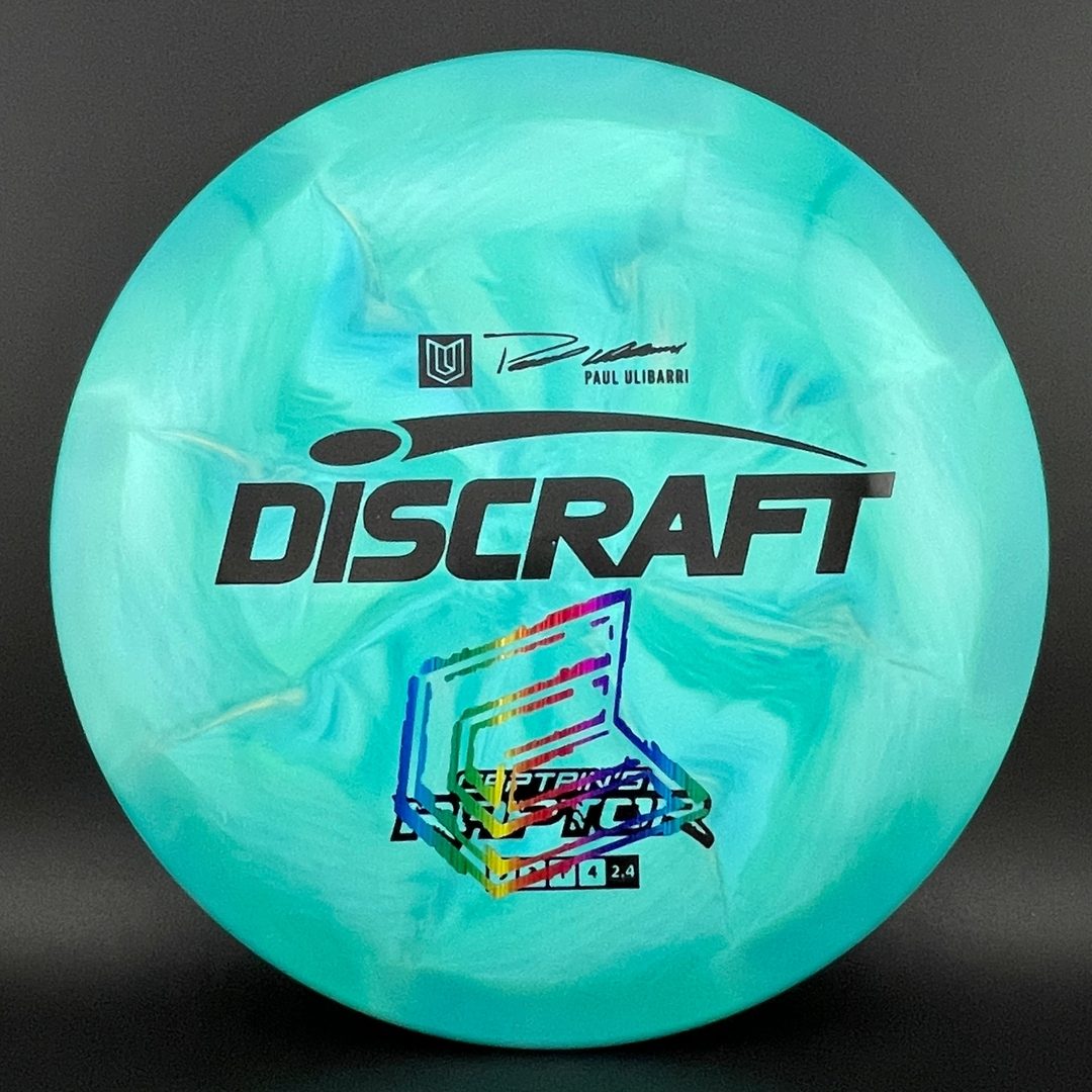 ESP Swirl Captain's Raptor - Misprint - Paul Ulibarri Stamp Discraft