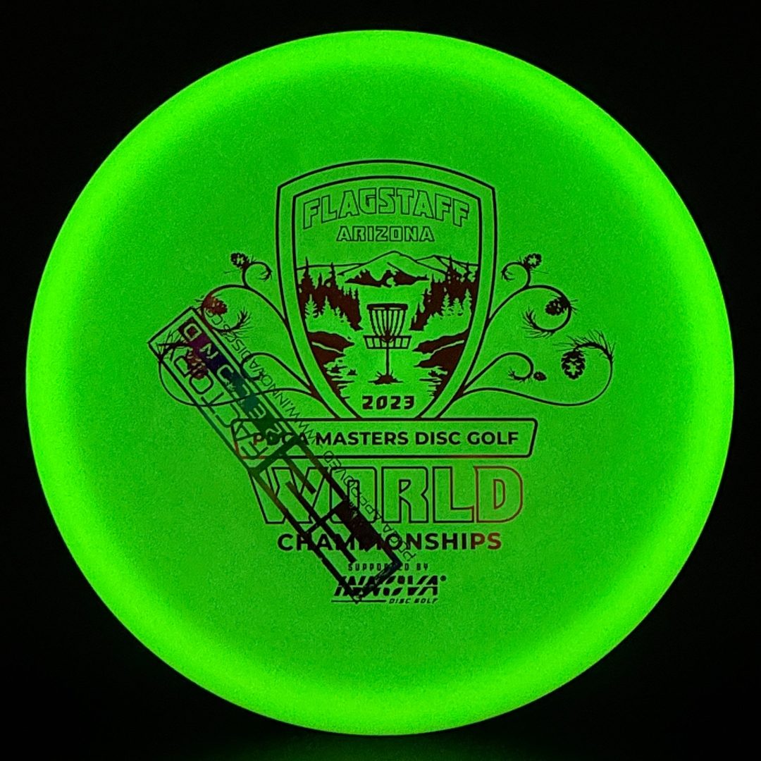 Glow Champion Gator - 2023 PDGA Masters - F2 Innova