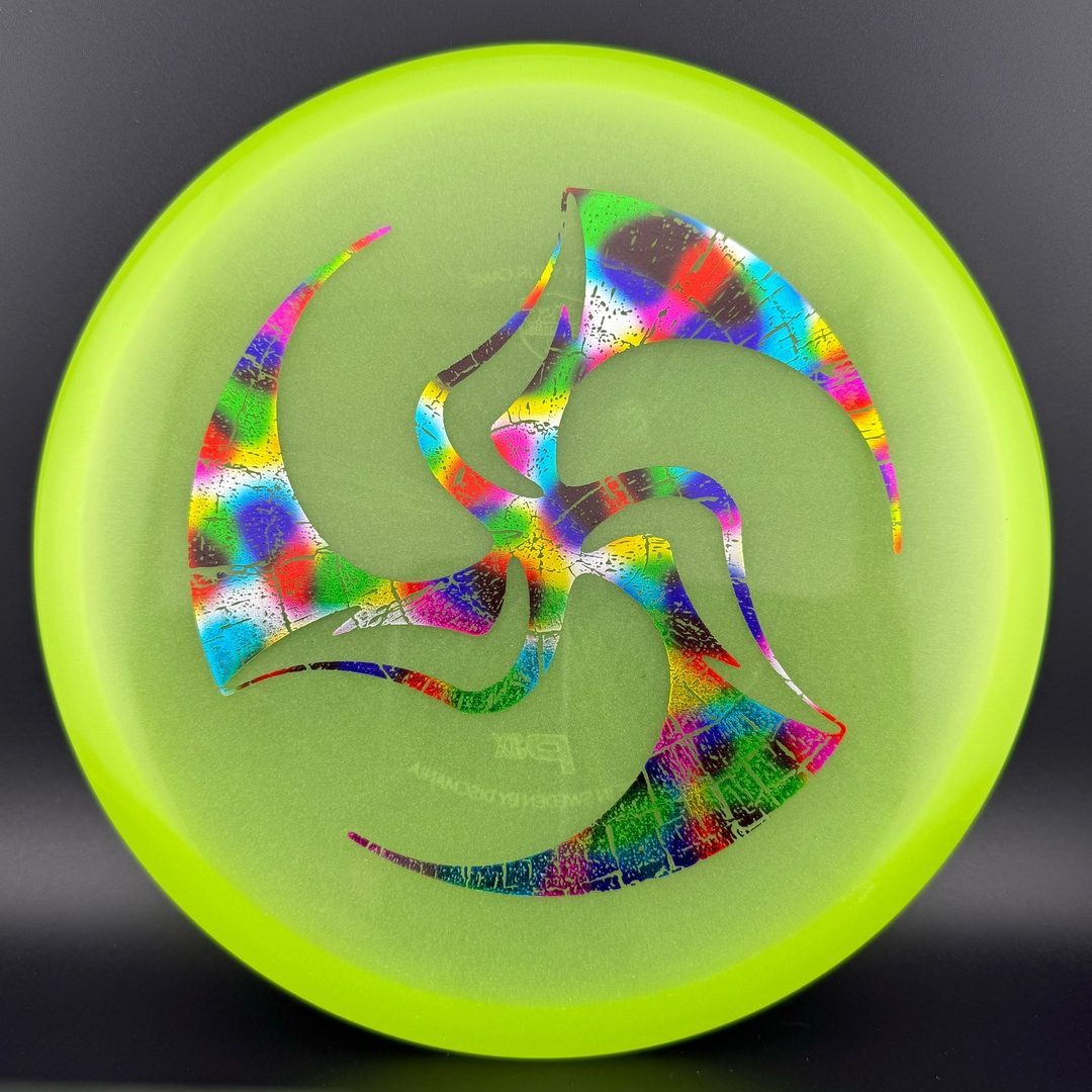 Color Glow C-Line P3X - Cracked Huk Limited Edition Discmania