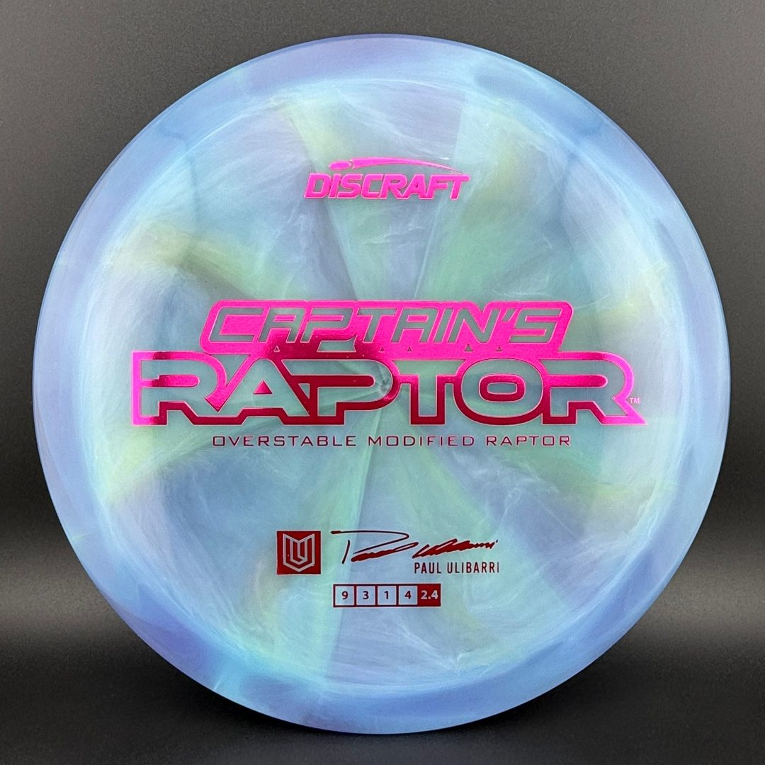 Special Z Blend Captain's Raptor - Paul Ulibarri 2025 Signature Series Discraft