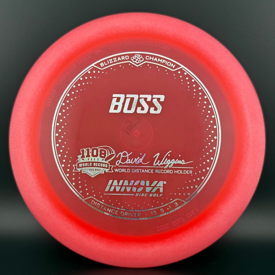 Blizzard Champion Boss - David Wiggins Jr 1108 World Record Innova