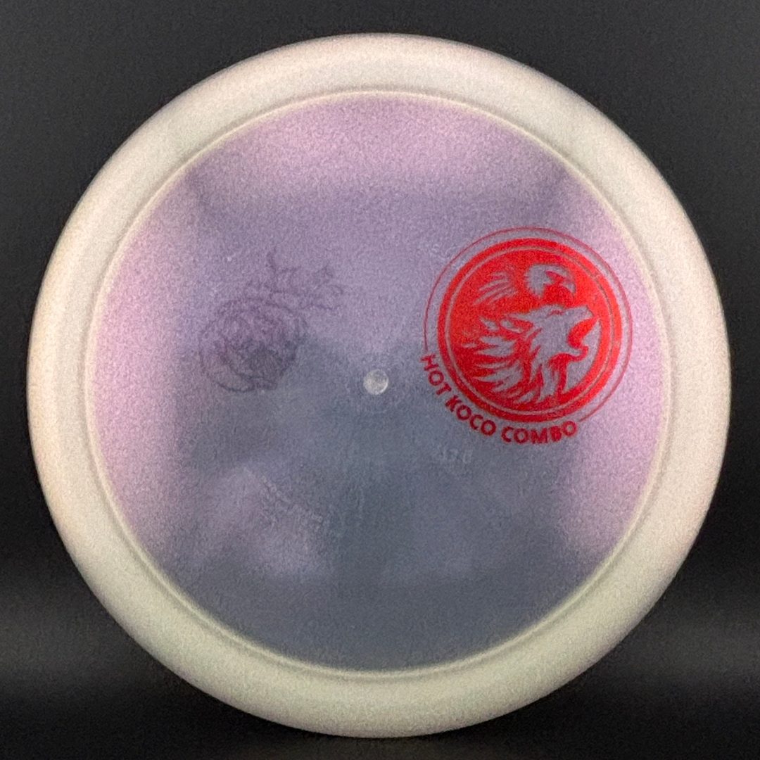 Lucid Glimmer Getaway - Hot KoCo Mini Stamp *Colten Stash* Dynamic Discs