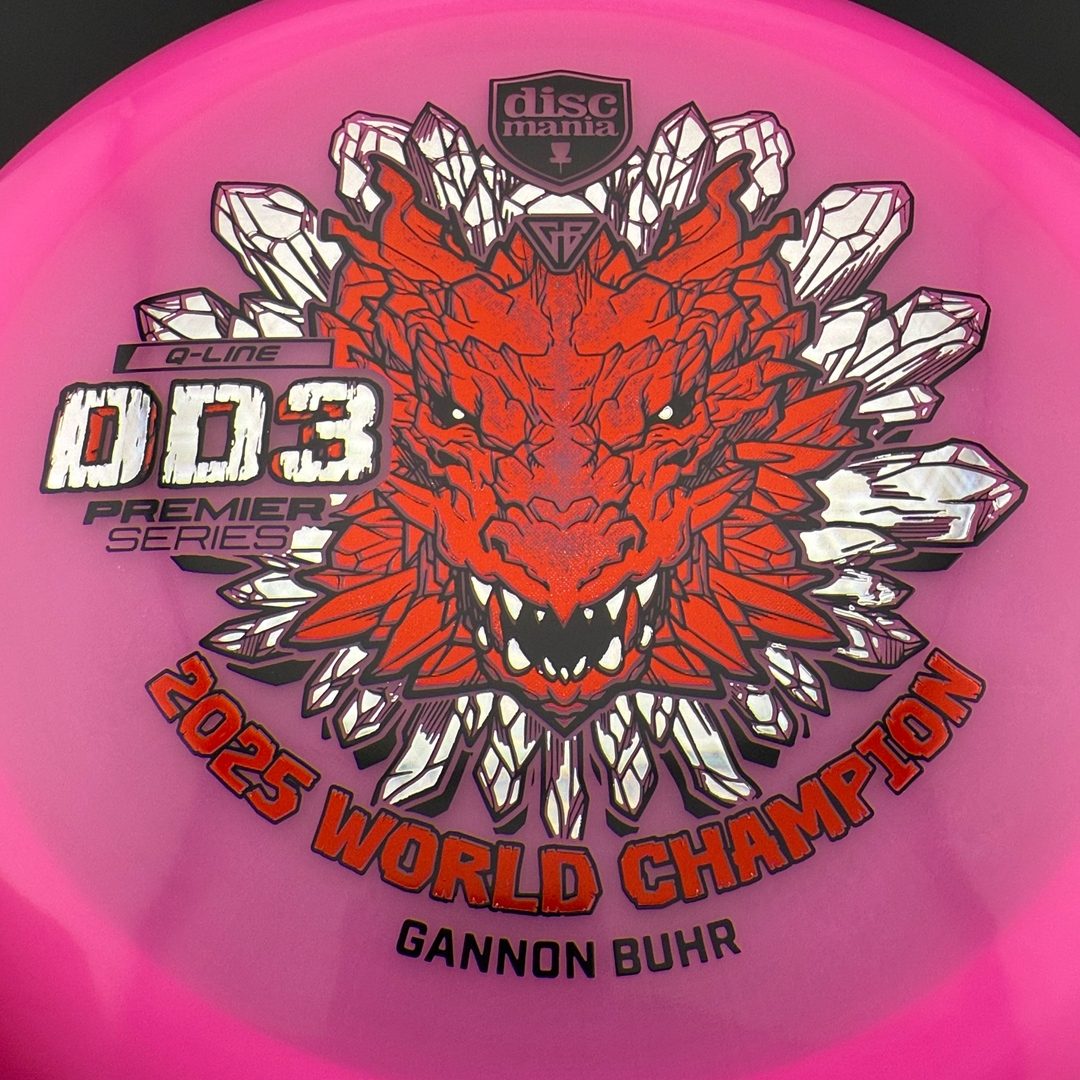 Q-Line DD3 - Gannon Buhr 2025 World Champion Discmania