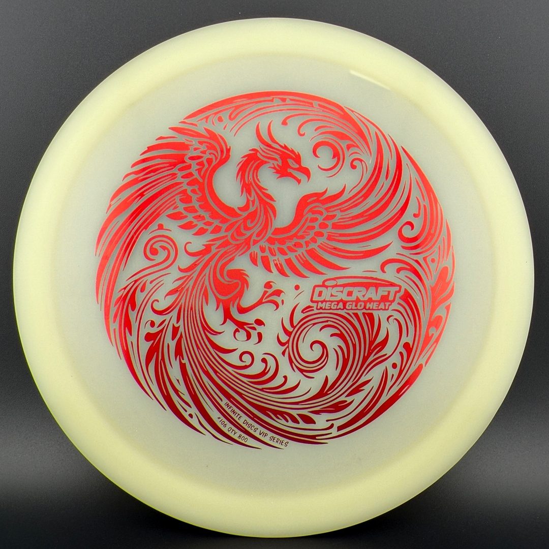 Mega Glo Heat - Infinite Discs VIP Series #106 - 1/800 Discraft