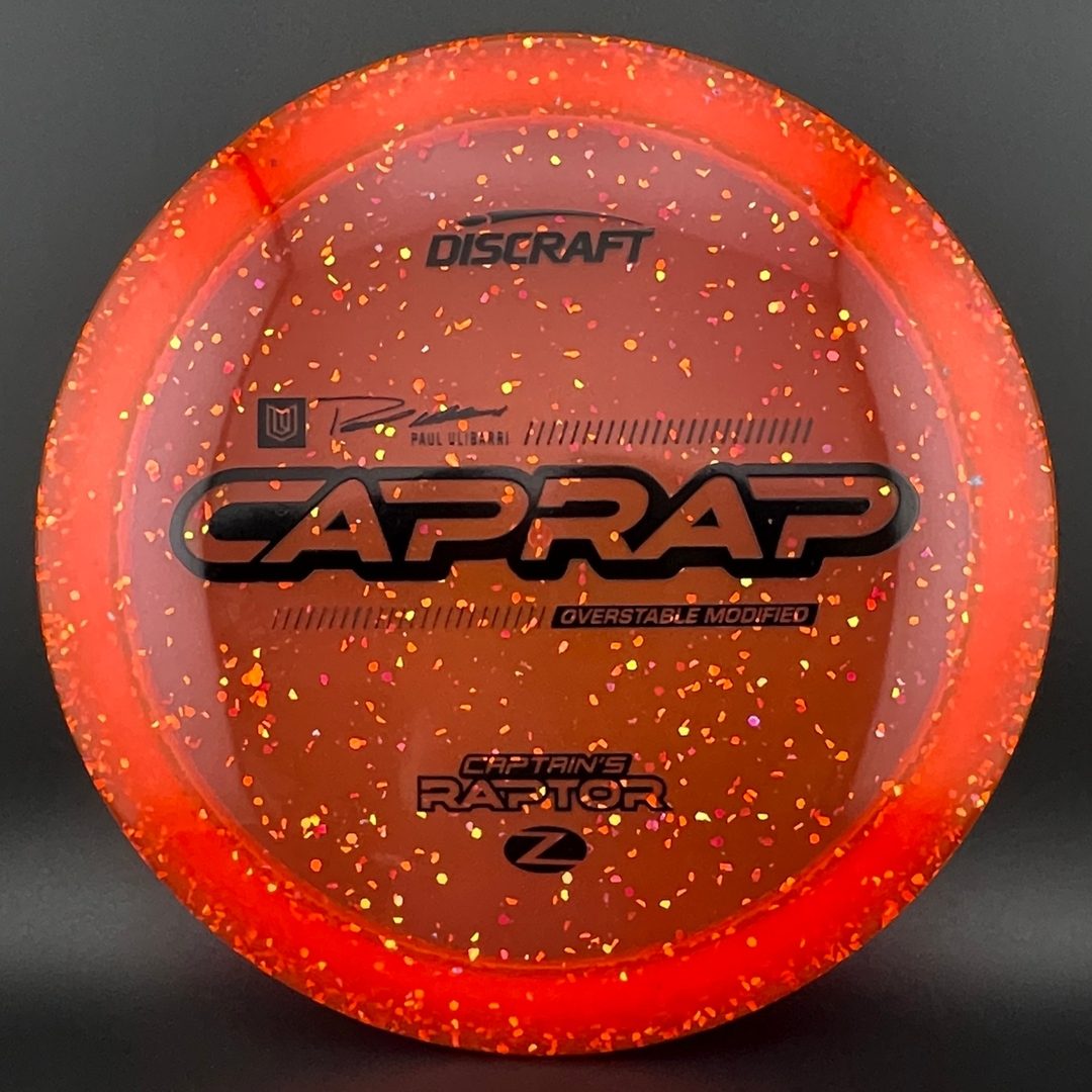 Confetti Z Captain's Raptor - Paul Ulibarri 2026 Discraft