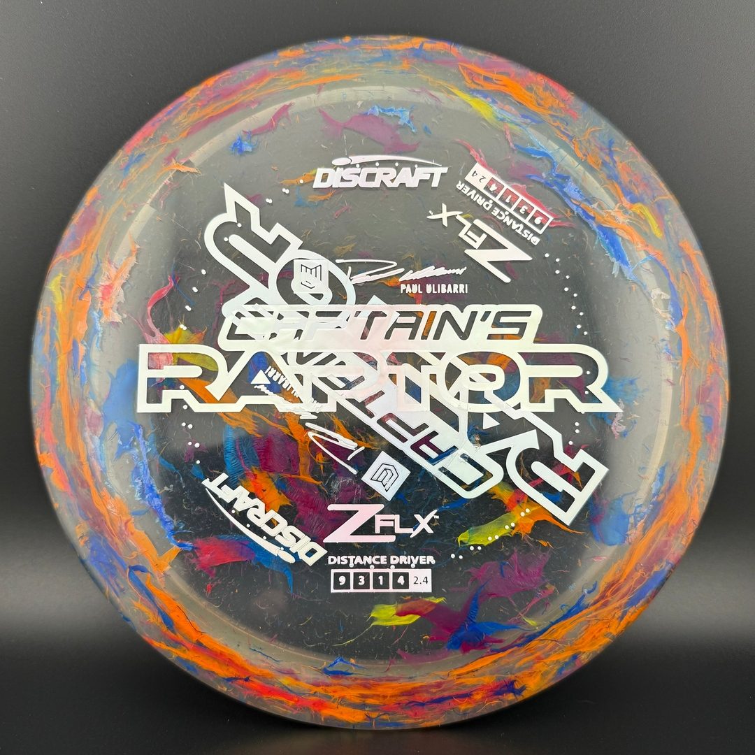 Jawbreaker Z FLX Captain's Raptor - Misprint - Paul Ulibarri Discraft