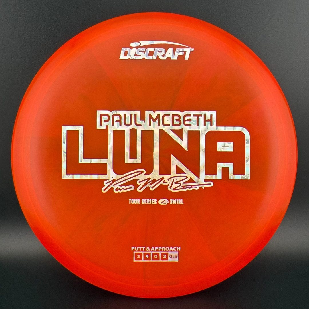 Z Swirl Luna - 2025 Paul McBeth Tour Series Discraft