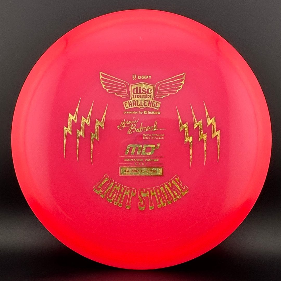 Glow C-Line MD3 - Light Strike - Gavin Babcock Signature Series DCF Discmania