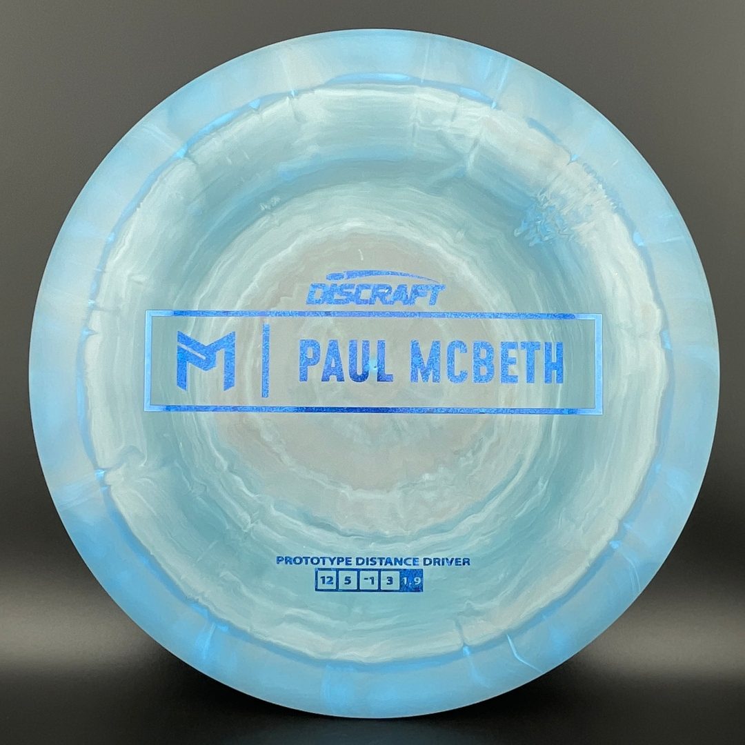 Prototype ESP Zeus / Kong - Paul McBeth Signature Disc - SUPER SWIRLY! Discraft