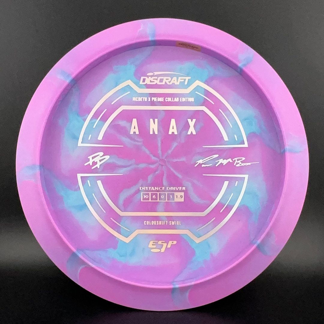 ESP Colorshift Swirl Anax - McBeth X Pierce Collab Edition Discraft