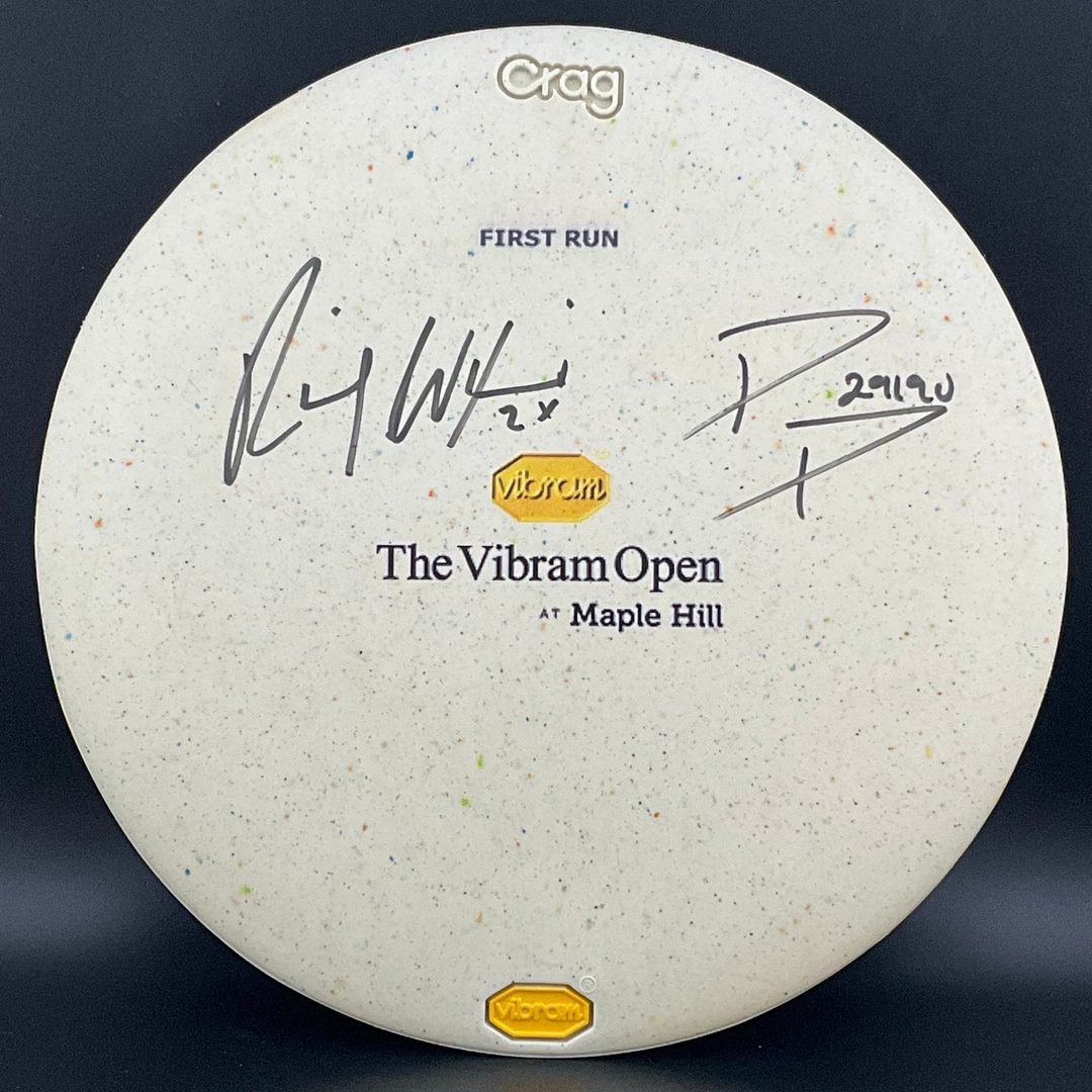 Crag *Signed* - First Run - 2015 Vibram Open Champions - Ricky Wysocki Paige Pierce Vibram