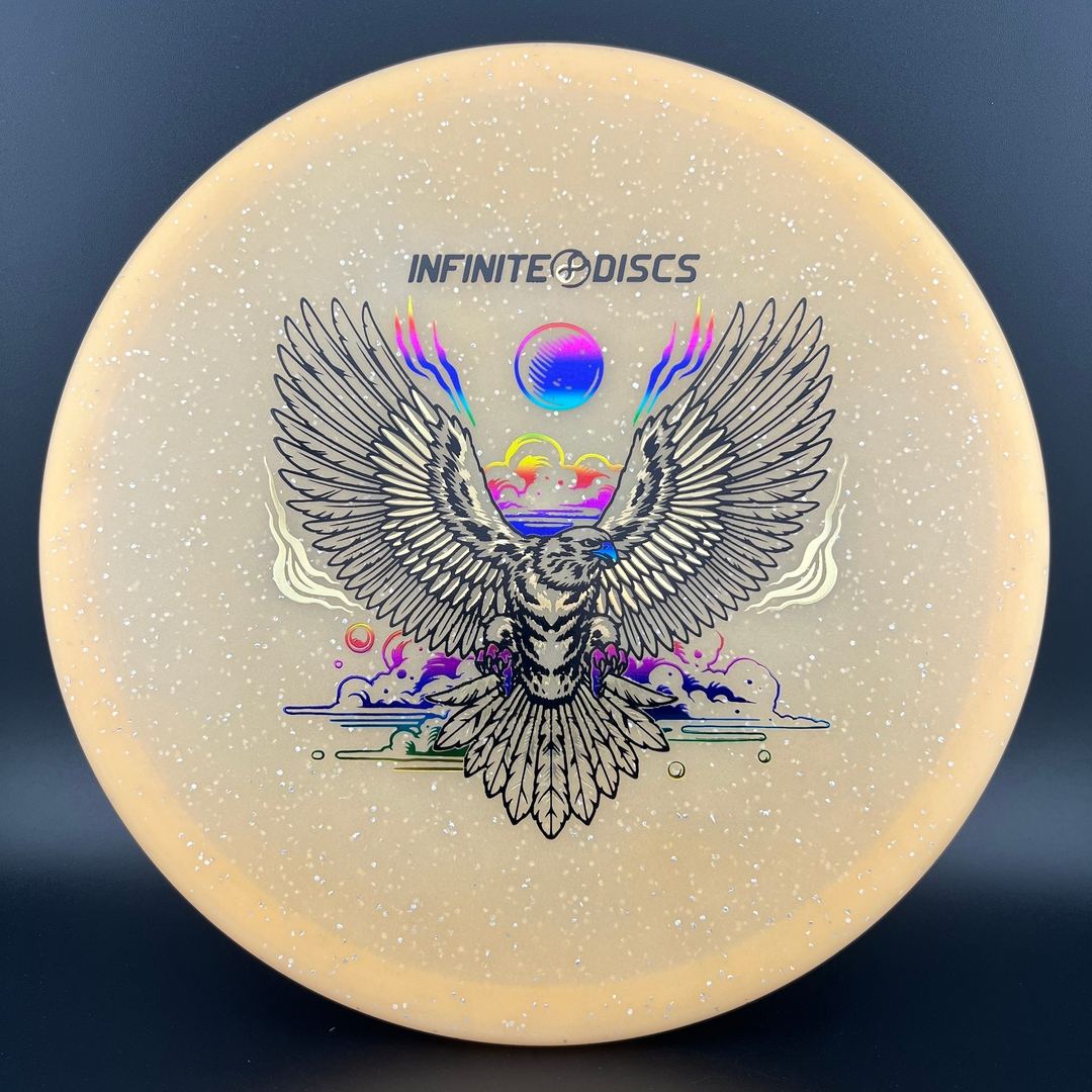 Metal Flake Glow C-Blend Tomb - Infinite Eagle - Triple Foil Infinite Discs