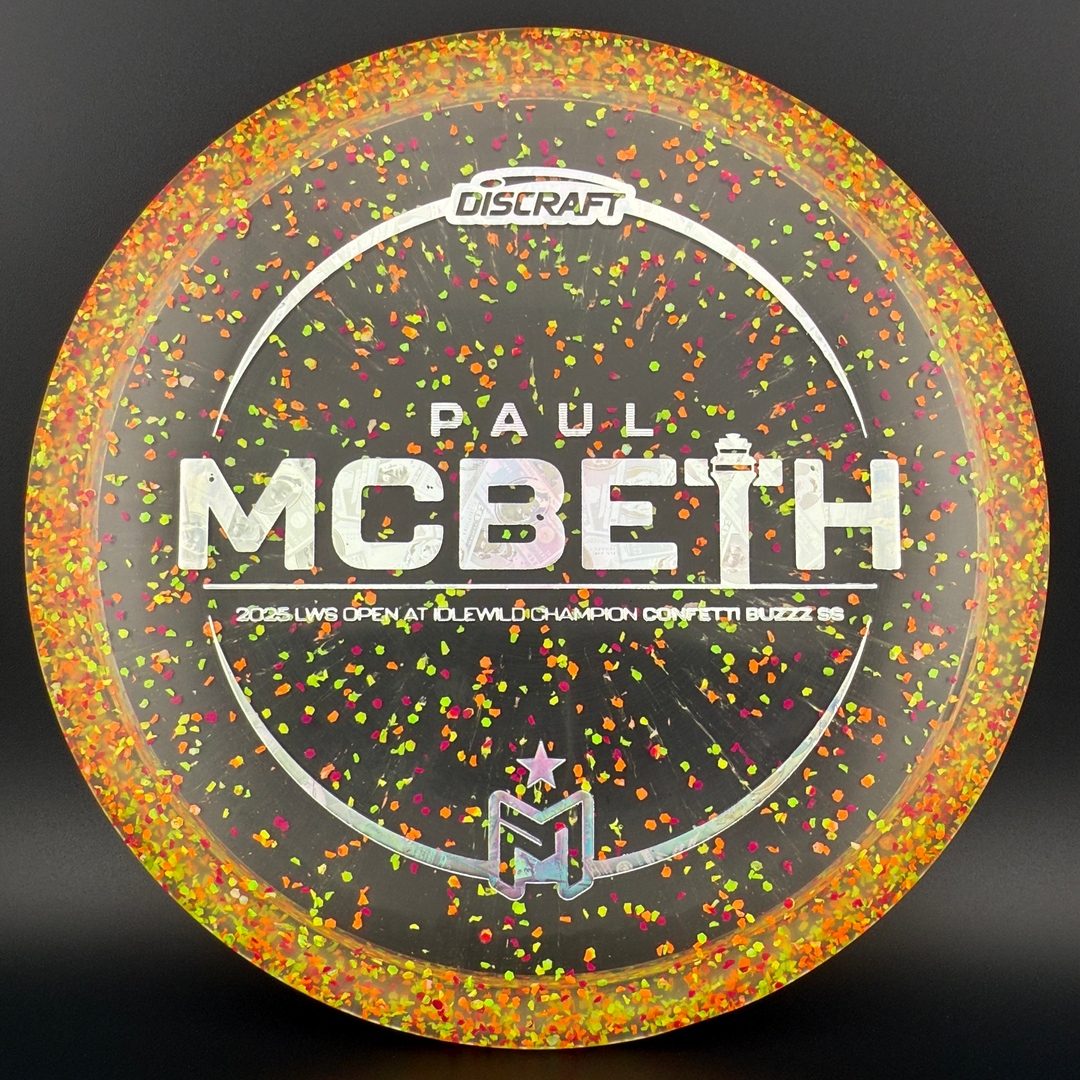 Confetti Z Buzzz SS - Paul McBeth 2025 LWS Open Discraft