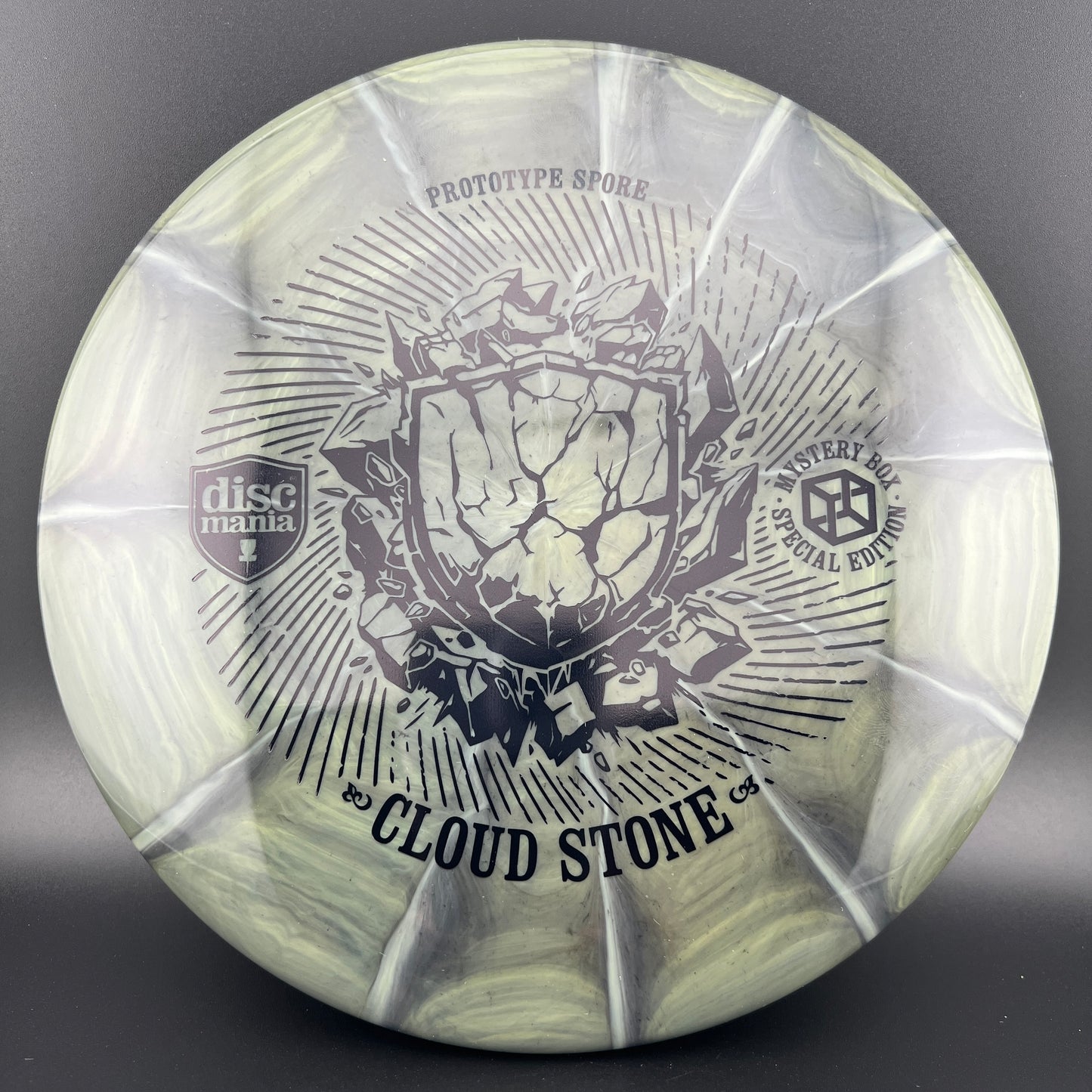 Lux Vapor Spore Prototype - "Cloud Stone" First Run MB 23 Discmania