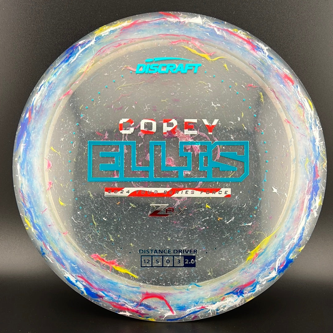 Jawbreaker Z FLX Force - 2024 Corey Ellis Tour Series Discraft