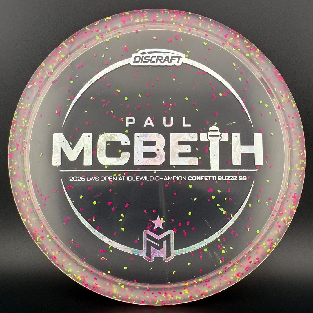 Confetti Z Buzzz SS - Paul McBeth 2025 LWS Open Discraft