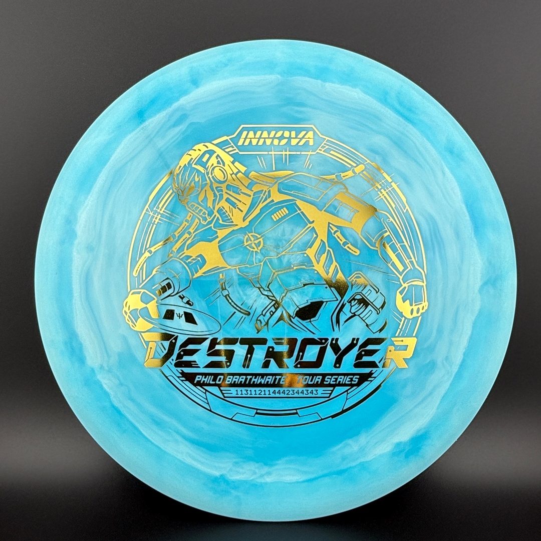 Swirly Star Destroyer - Philo Brathwaite 2025 Tour Series Innova