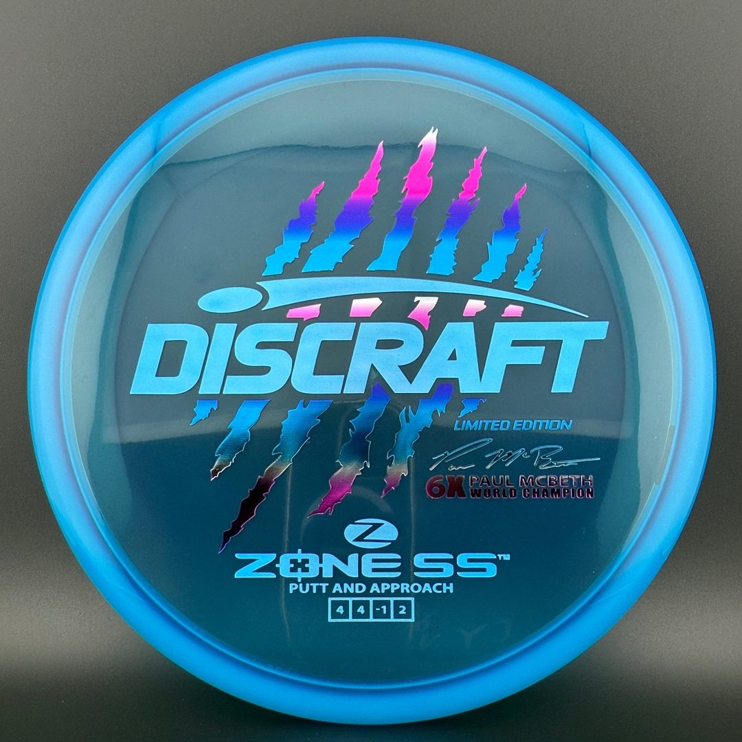 Z Zone SS - Paul McBeth 6x Claws Limited Edition Discraft