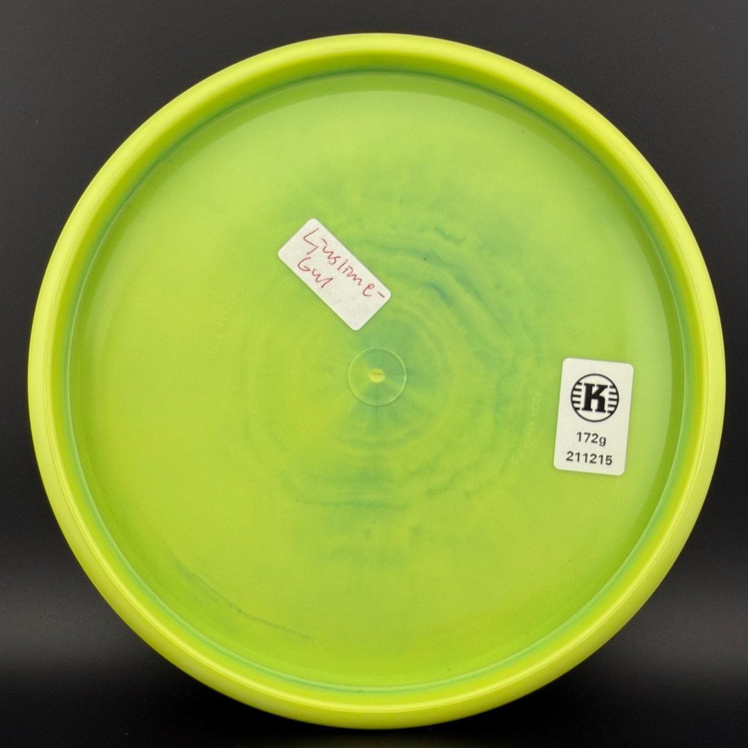 K1 Berg - Lets Misprint - Swirly Lime 2021 Run Kastaplast