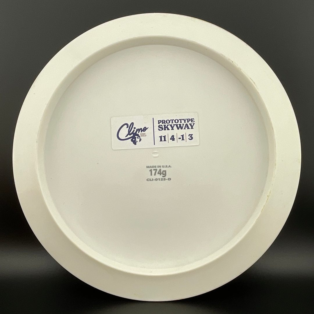 Major Line Skyway - Prototype - *Gibson Stash Used* Climo Disc Golf