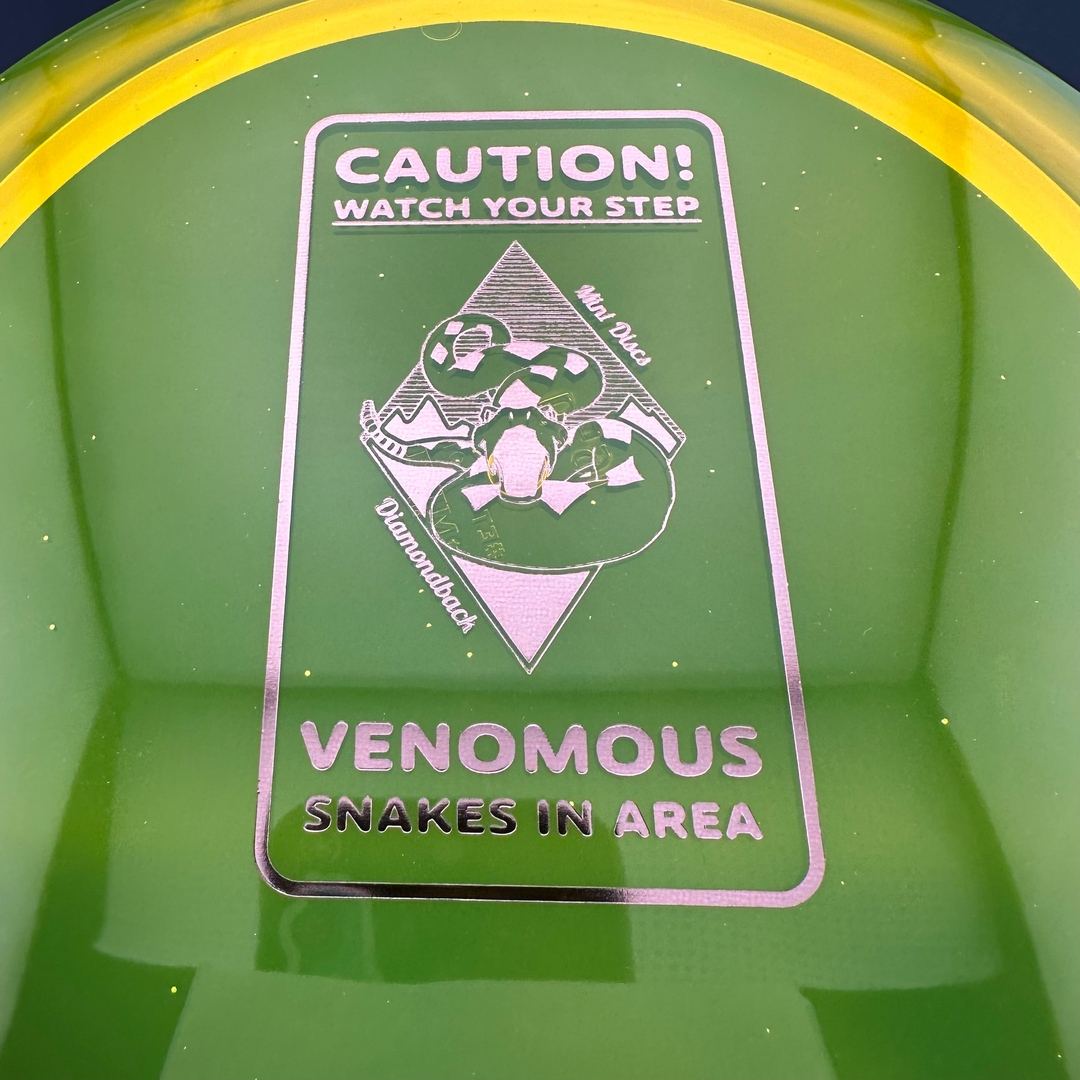 Eternal Diamondback - CAUTION Stamp MINT Discs