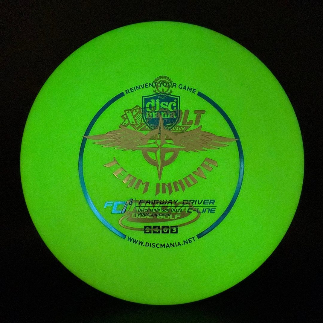 Glow KC Pro Aviar Penned - Team Innova x FD3 Stamp *Gibson Stash* Innova