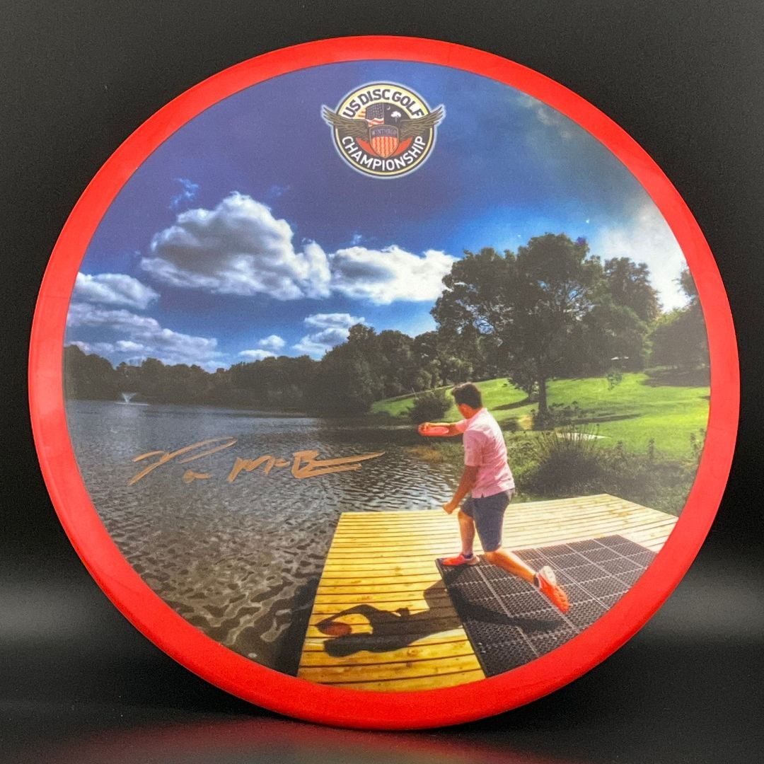 Star INNColor Atlas *Signed* - Paul McBeth - 2014 USDGC Hole 18 - Red! Innova