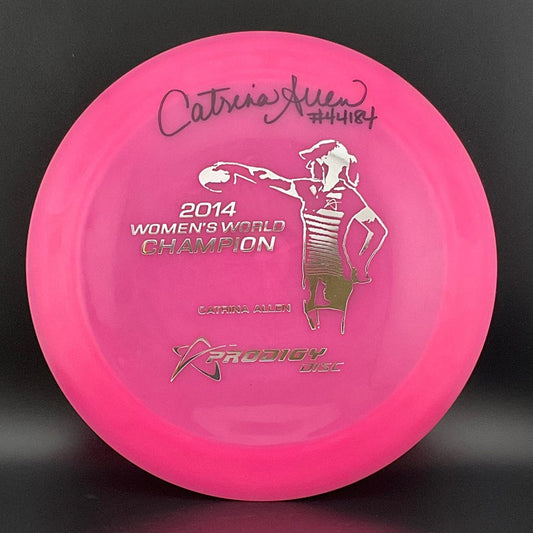 D1 400 *Signed* - 2014 Women's World Champion - Catrina Allen Prodigy