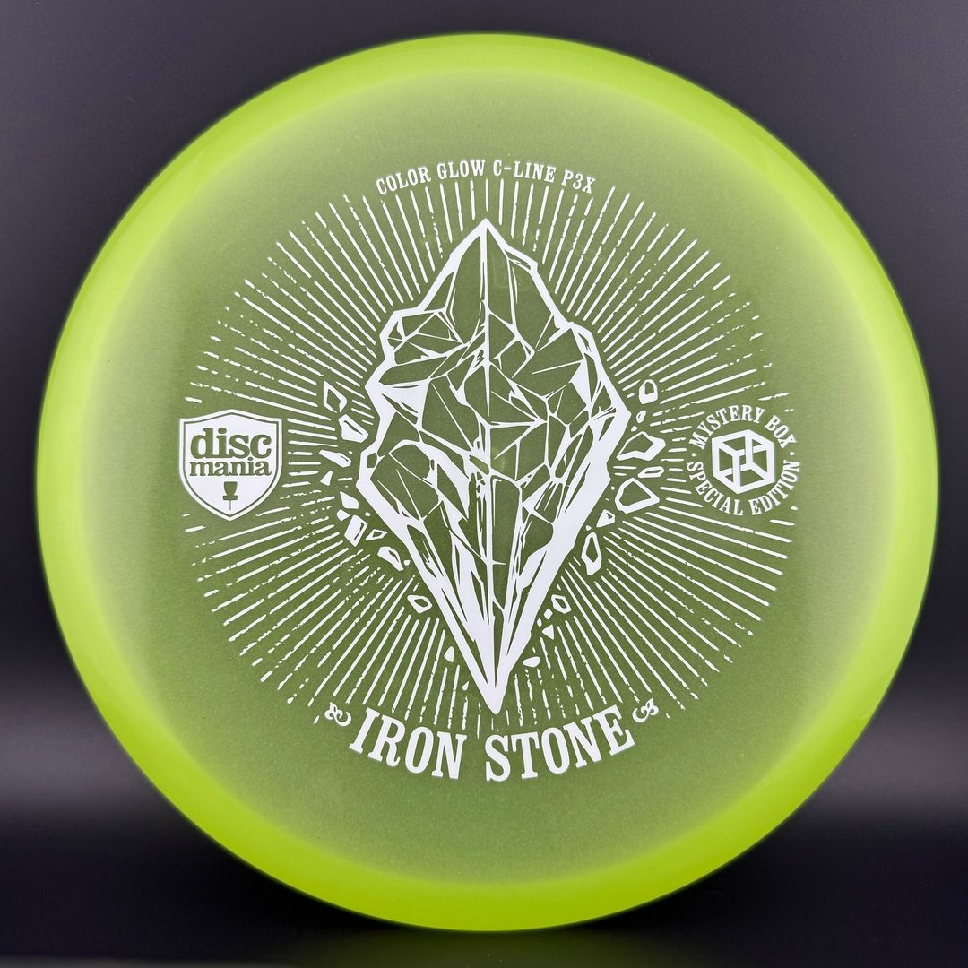 Color Glow C-Line P3X - First Run "Iron Stone" MB 23 Discmania