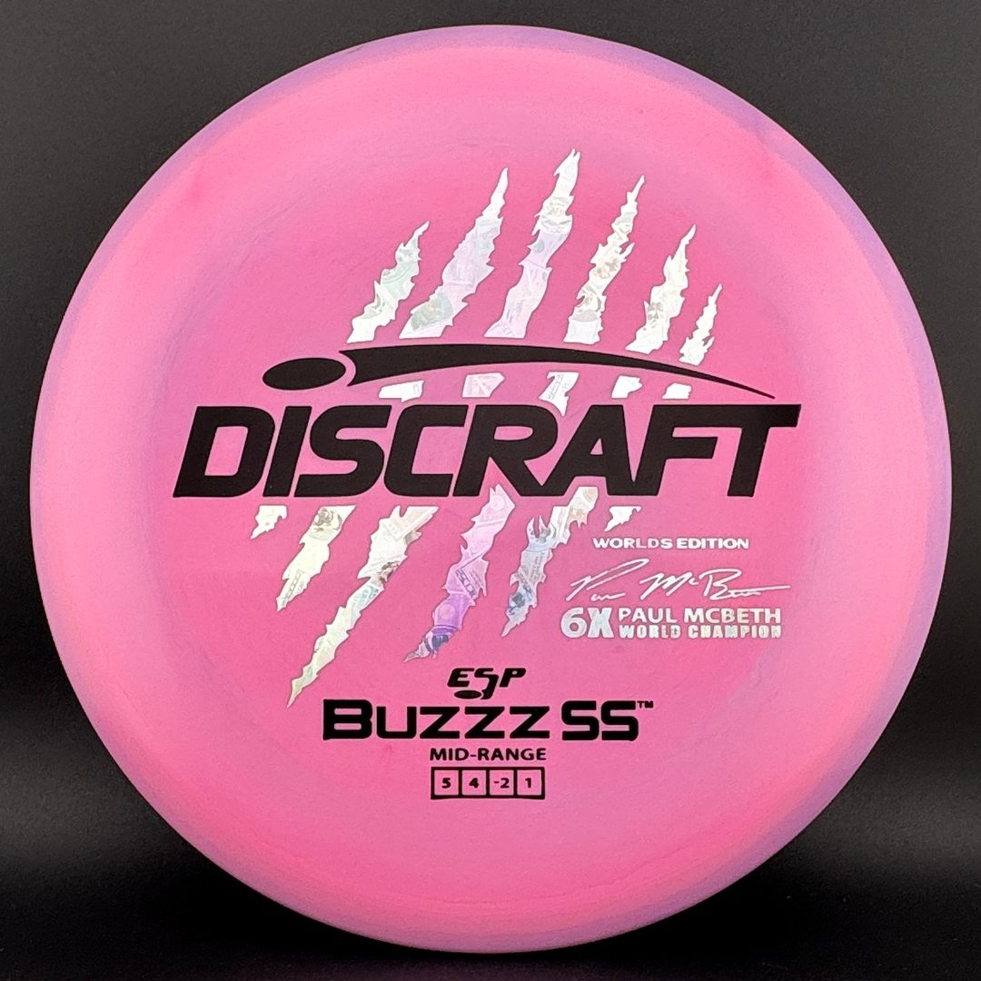 ESP Swirl Buzzz SS - 6x Claws McBeth - Worlds 2026 Discraft