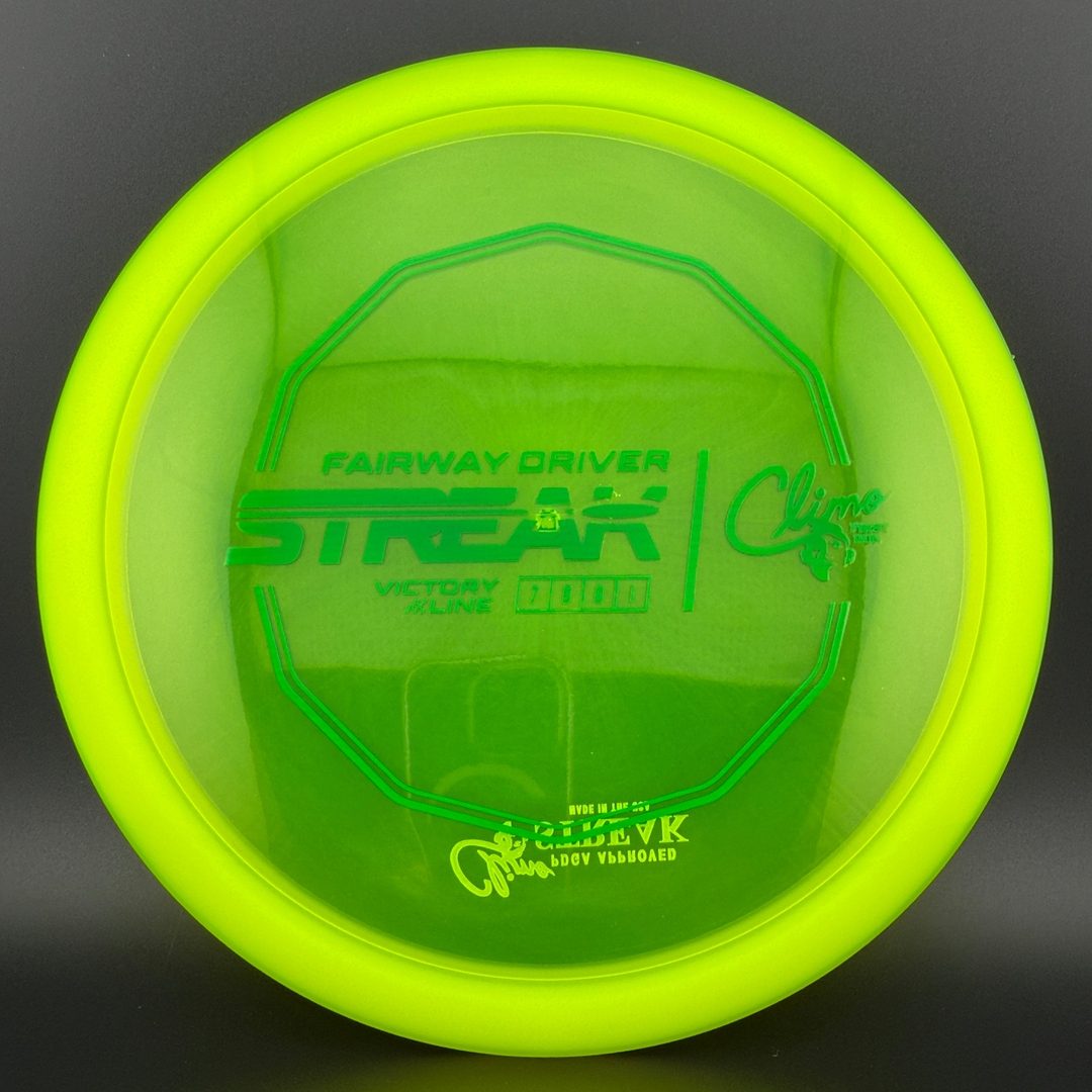 Victory Line Streak - First Run Climo Disc Golf