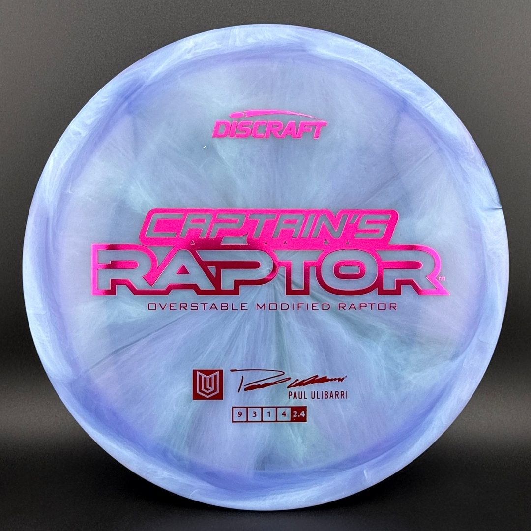 Special Z Blend Captain's Raptor - Paul Ulibarri 2025 Signature Series Discraft