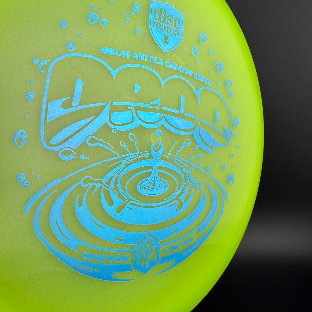 Color Glow C-Line Drop - Niklas Anttila Creator Series - Art by Manny Trujillo Discmania