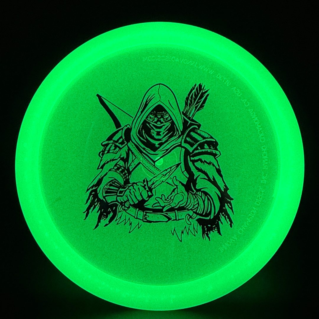 Classic Glow Champion Fairway Disc - Dark Rebel Innova