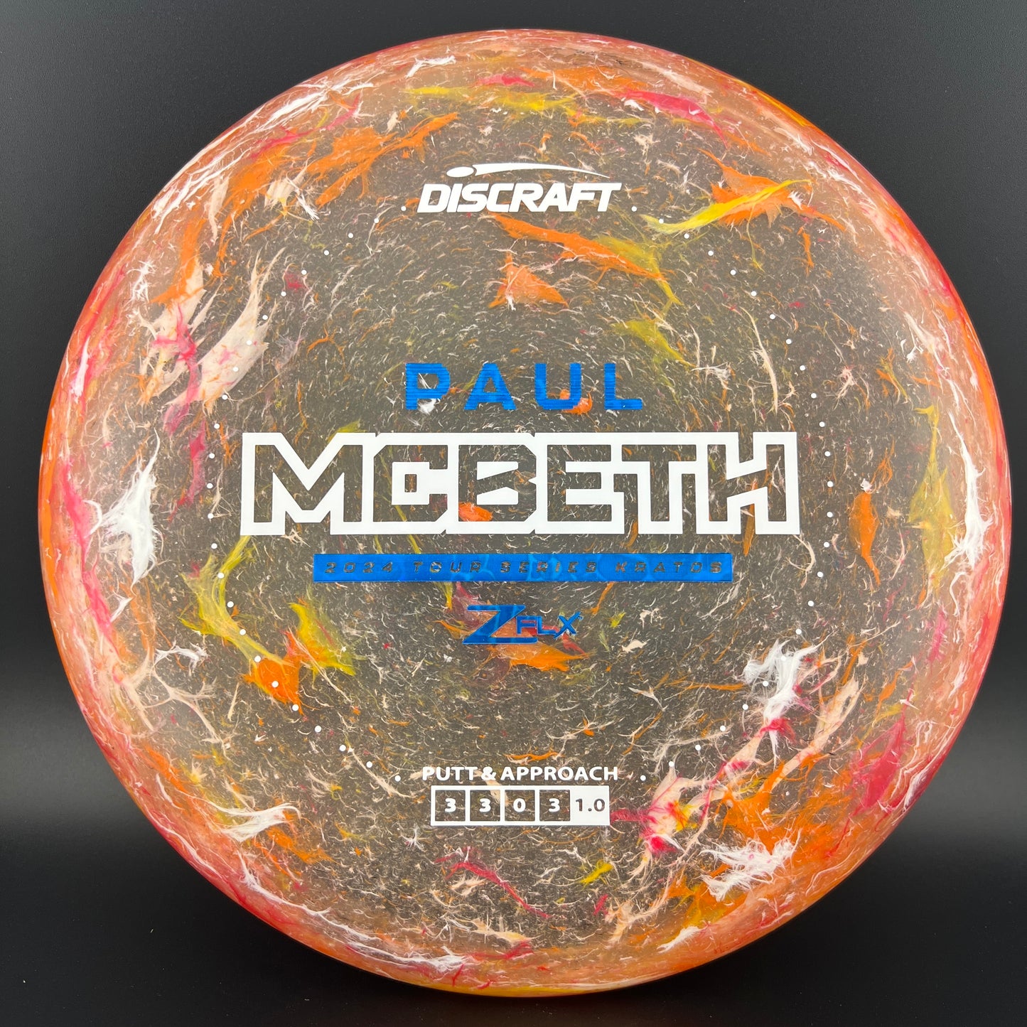 Jawbreaker Z FLX Kratos - 2024 Paul McBeth Tour Series Discraft