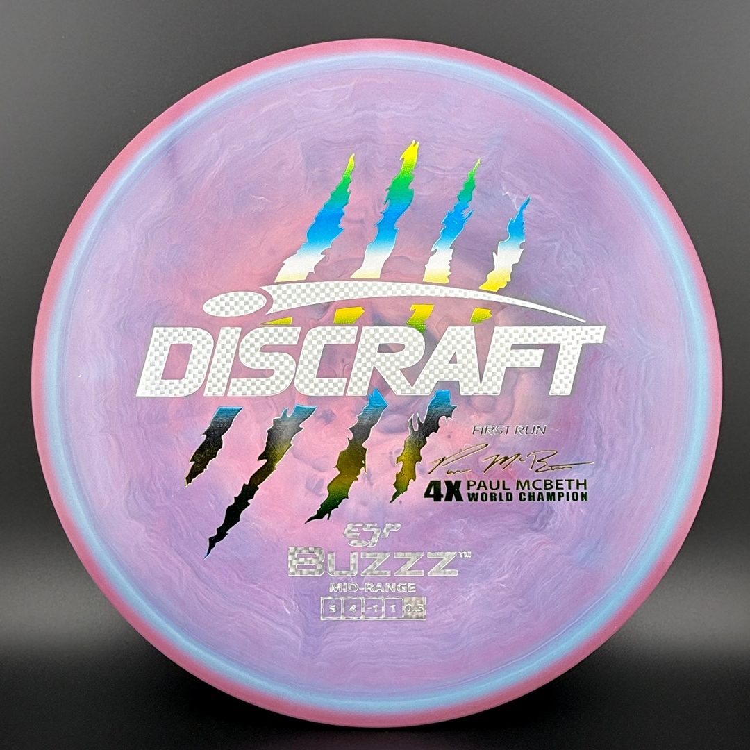 Swirly ESP Buzzz (First Run) - Paul McBeth 4x Claws